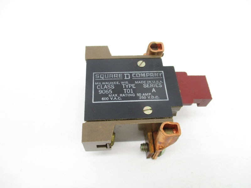 SQUARE D 9065TO1 SER. A 600VAC 50A NSMP