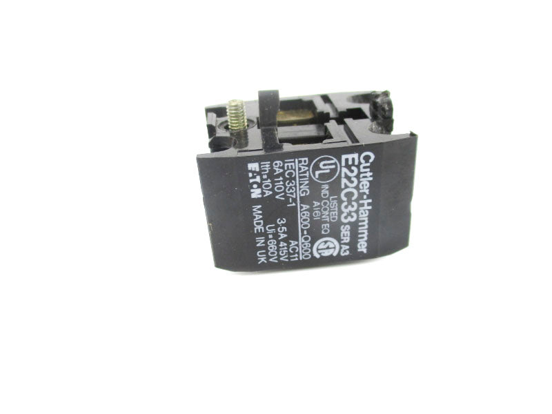CUTLER HAMMER E22C33 SER. A3 660V 10A UNMP