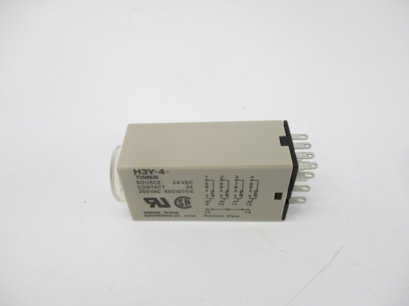 OMRON H3Y-4 24VDC 3A 0-3M UNMP