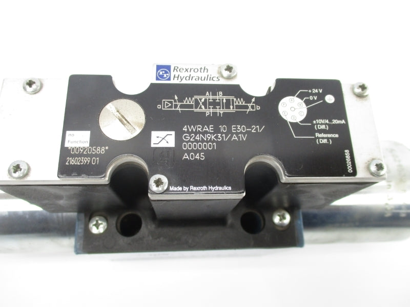 REXROTH 4WRAE10E30-21/G24N9K31/A1V 00920588 24V UNMP