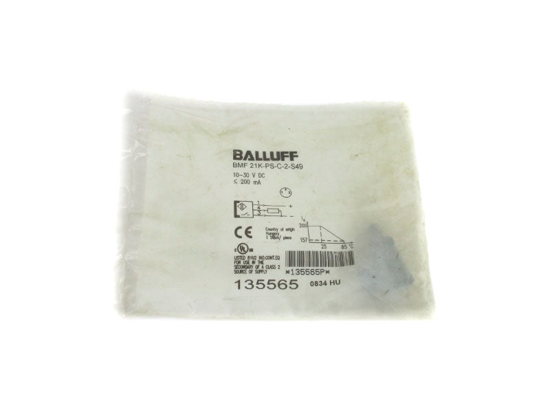 BALLUFF BMF21K-PS-C-2-S49 10-30VDC NSMP