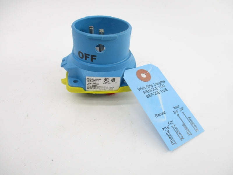 MELTRIC 63-38165 DSN30 120VAC 30A NSMP