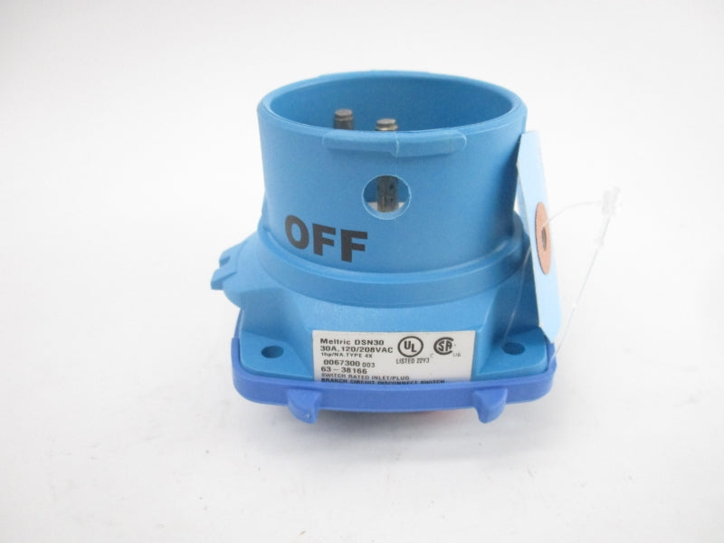 MELTRIC 63-38166 DSN30 120/208VAC 30A NSMP