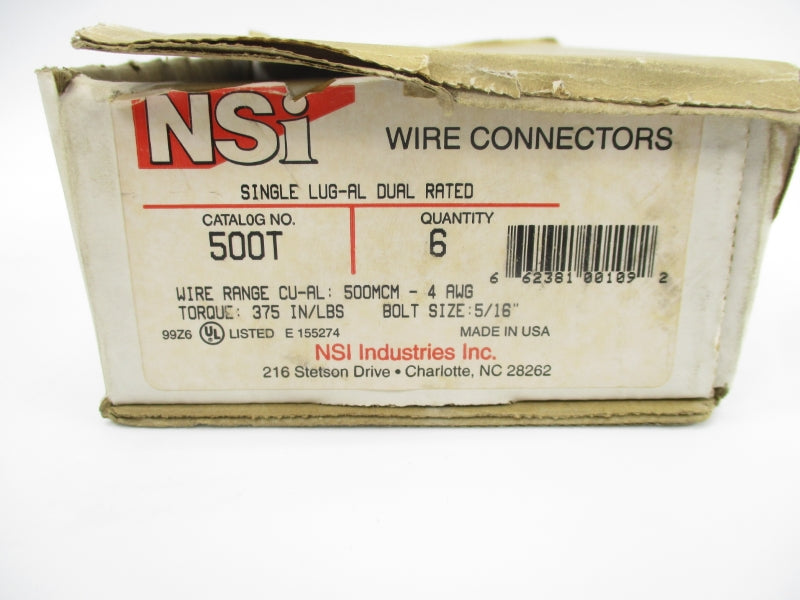 NSI 500T (PKG OF 6) NSMP