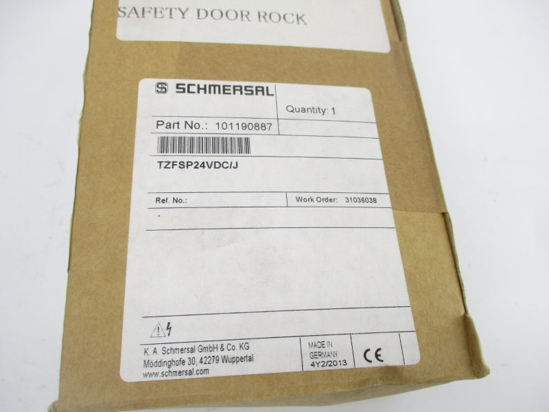 SCHMERSAL TZFSP24VDC/J 101190887 24VDC NSFS
