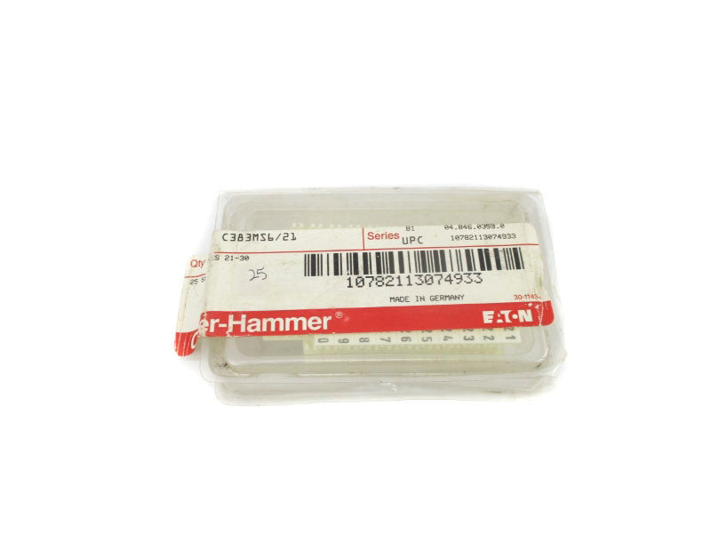 CUTLER HAMMER C383MS6/21 SER. B1 (PKG OF 25) NSMP