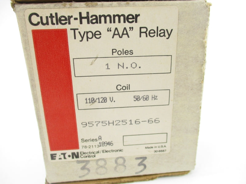 CUTLER HAMMER 9575H2516-66 SER. A 110/120V 30A NSMP