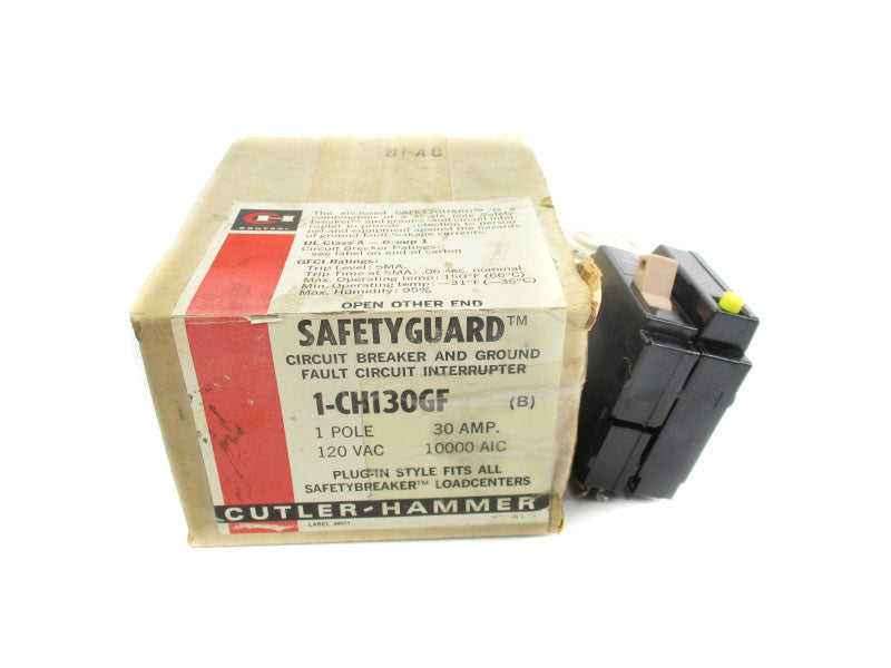 CUTLER HAMMER CH130GF 120VAC 30A NSMP