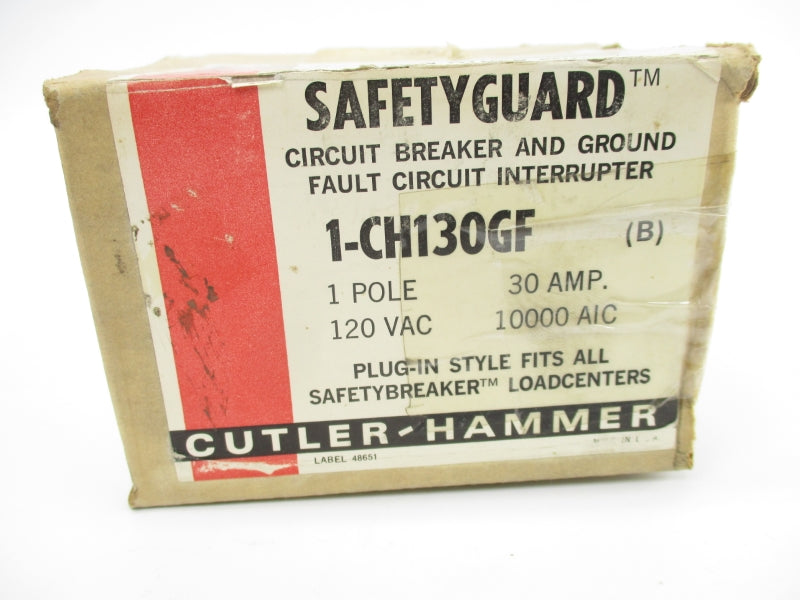CUTLER HAMMER CH130GF 120VAC 30A NSMP