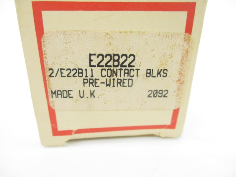 CUTLER HAMMER E22B22 SER. A1 440V 2A NSMP