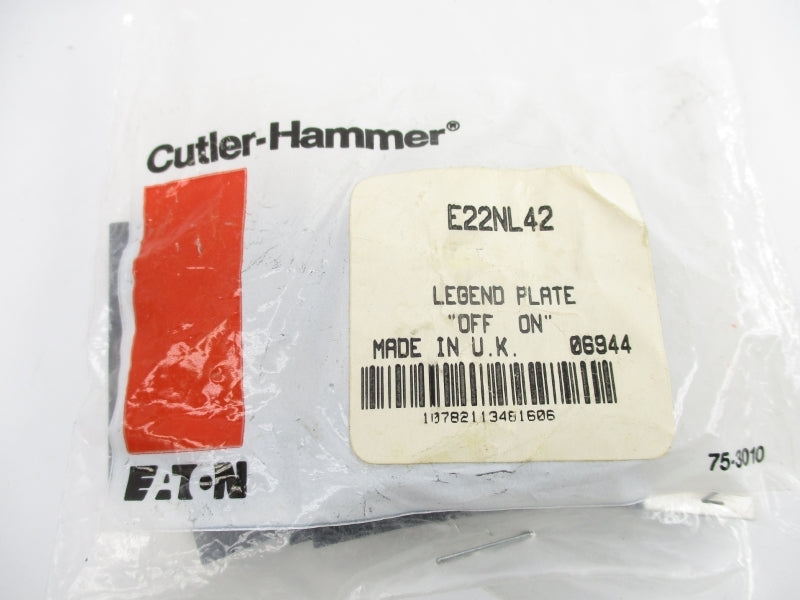 CUTLER HAMMER E22NL42 (PKG OF 10) NSMP