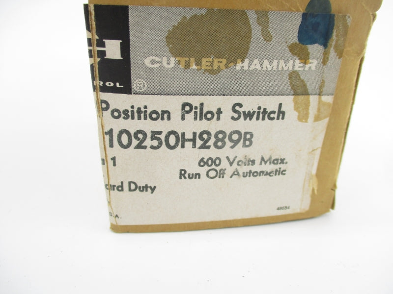 CUTLER HAMMER 10250H289B 600V NSMP