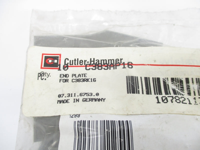 CUTLER HAMMER C383AP16 (PKG OF 10) NSMP