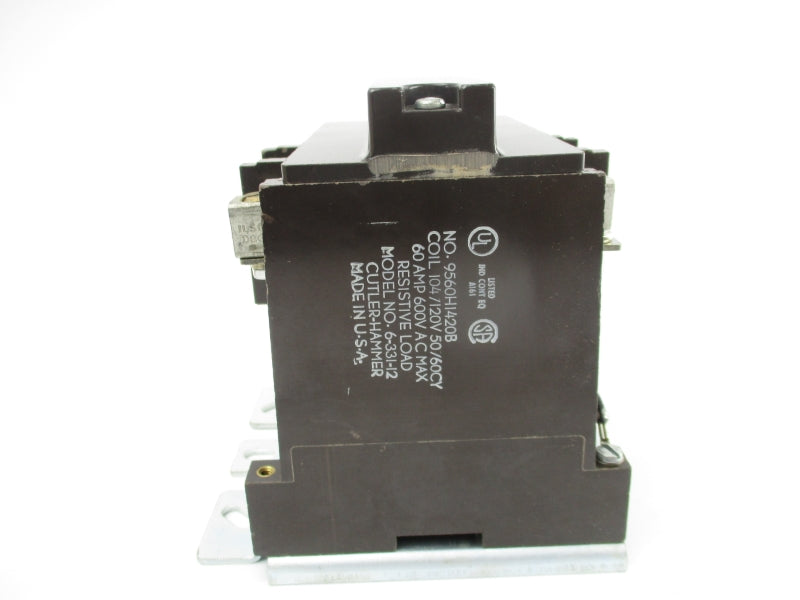 CUTLER HAMMER 9560H1420-49 104-120V 60A NSMP