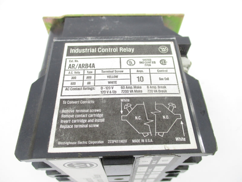 WESTINGHOUSE AR/ARB4A 110/120V 10A  NSNP