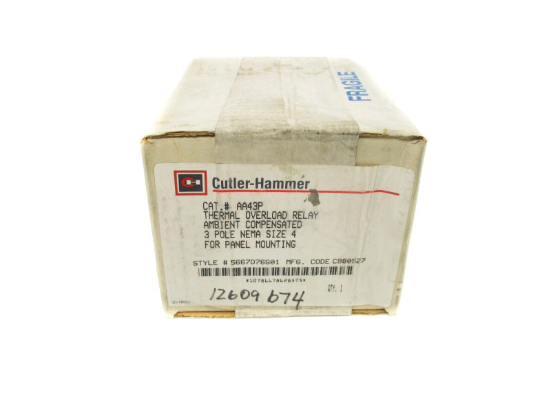 CUTLER HAMMER 5667D76G01 AA43P NSFS