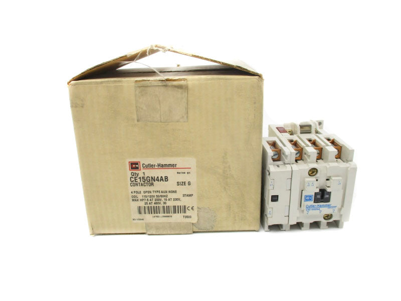 CUTLER HAMMER CE15GN4AB SER. B1 110/120V 37A NSMP