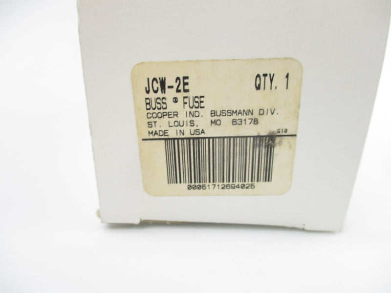 BUSSMANN JCW-2E 2750/5500VAC 2A (WHITE) NSMP