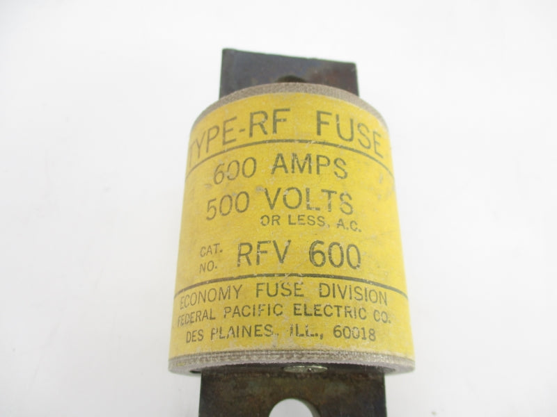 ECONOMY FUSE RFV600 500VAC 600A NSNP