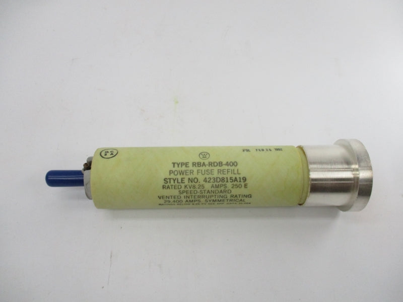 WESTINGHOUSE RBA-RDB-400 423D815A19 8250V 250EA NSMP