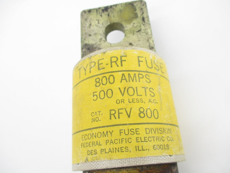 ECONOMY FUSE RFV800 500V 800A NSNP