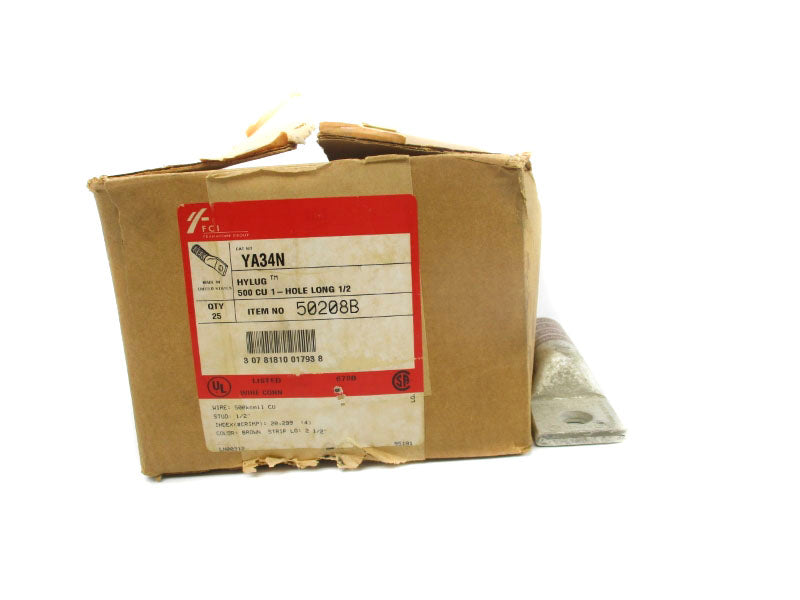 BURNDY YA34N 50208B (PKG OF 25) NSMP