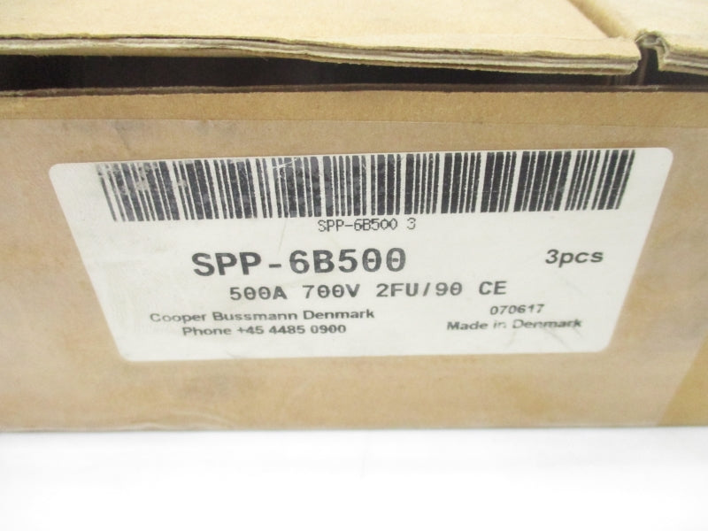 BUSSMANN SPP-6B500 700V 500A (PKG OF 3) NSMP