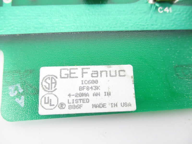 GENERAL ELECTRIC IC600BF843K NSNP
