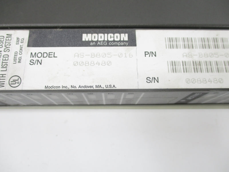 MODICON AS-B805-016 115VAC UNMP