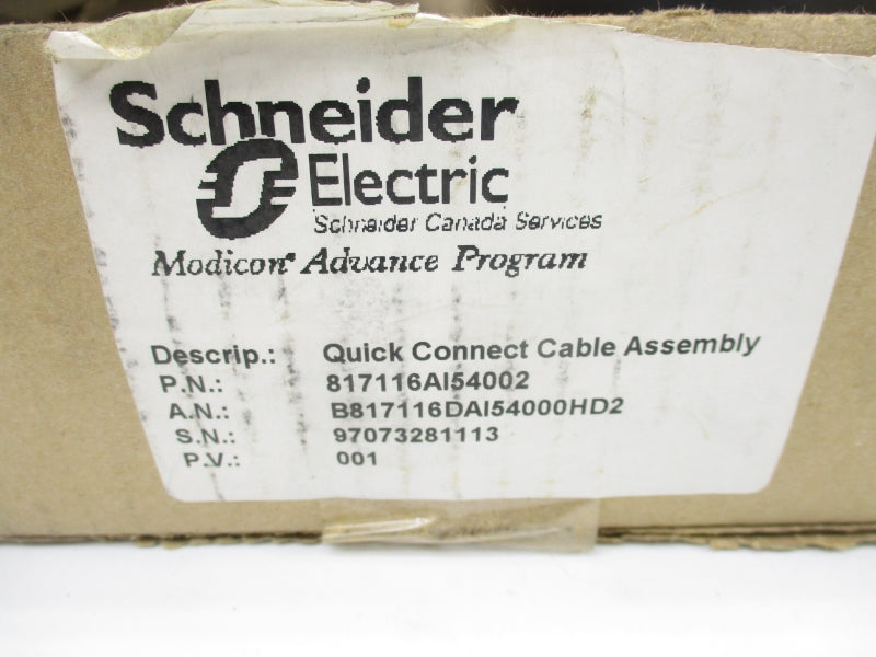 SCHNEIDER ELECTRIC 817116AI54002 NSMP
