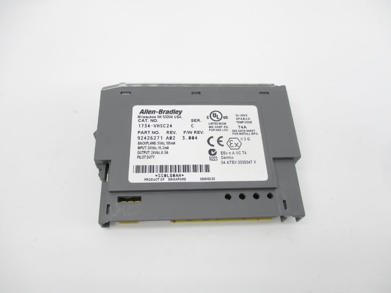 ALLEN BRADLEY 1734-VHSC24 SER. C 24VDC 0.5A F/W 3.004 NSMP