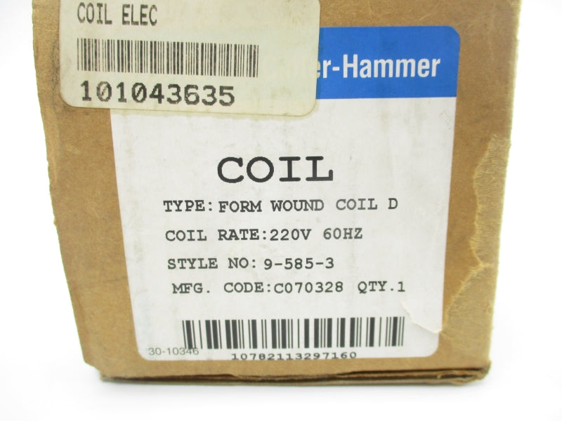 CUTLER HAMMER 9-585-3 220V NSMP