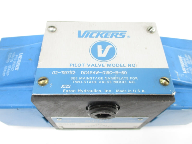 VICKERS DG4S4W-016C-B-60 110/120V .85A NSNP