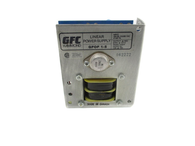 GFC HAMMOND GFOF1-5 210-250VAC 3.0A NSNP