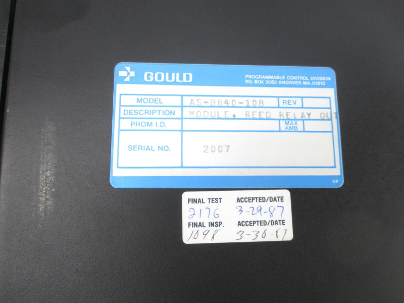 GOULD AS-B840-108 UNMP