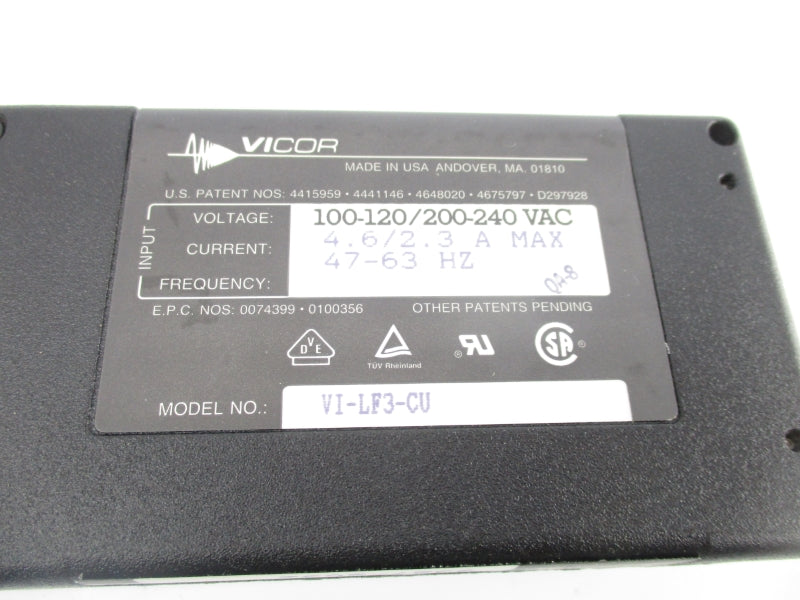 VICOR VI-LF3-CU 100-120/200-240VAC 4.6/2.3A UNMP