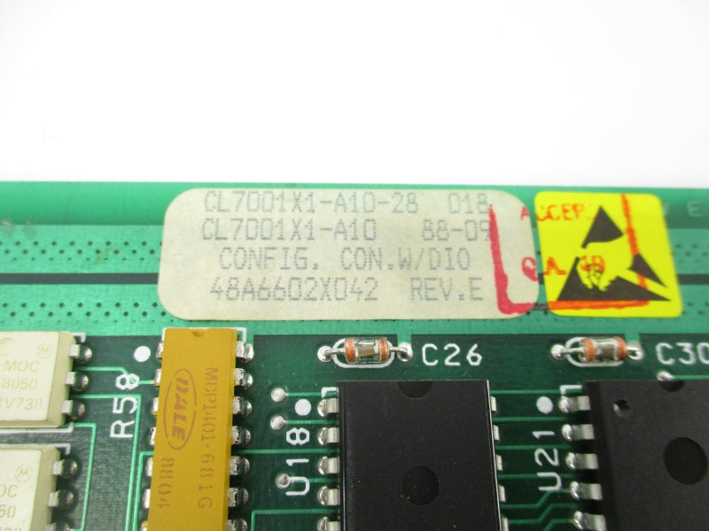 FISHER CONTROLS CL7001X1-A10-28 48A6602X042 REV. E UNMP