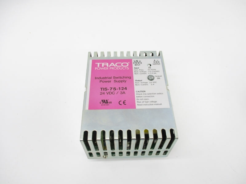 TRACO TIS75-124 115/230VAC 1.7/0.9A NSMP
