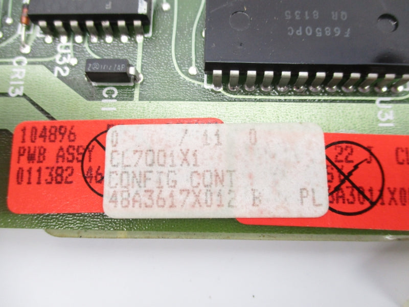 FISHER CONTROLS 48A3617X012 CL7001X1 REV. B UNMP