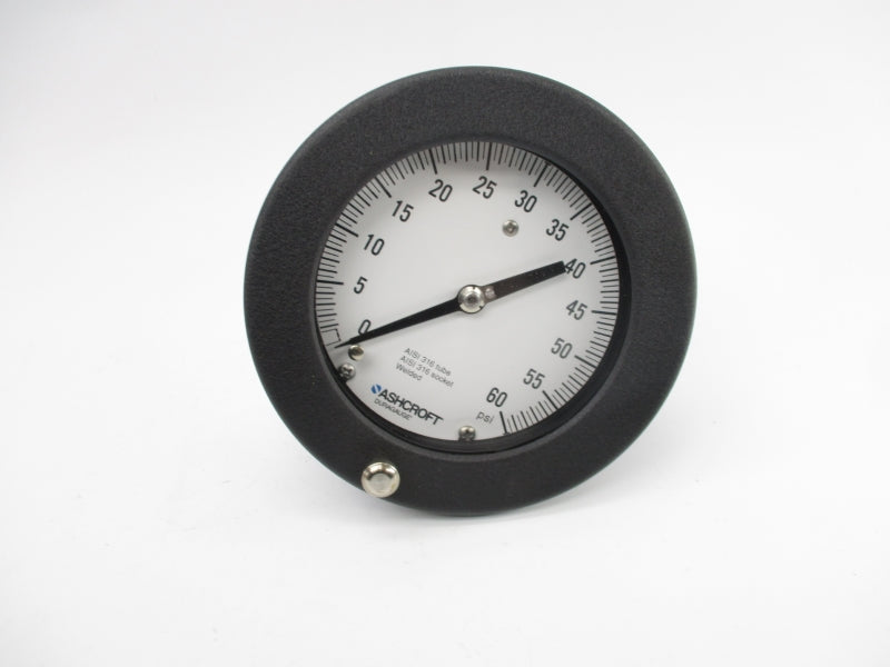 ASCHROFT 45-1377-SS-04B-60# 0-60PSI NSMP