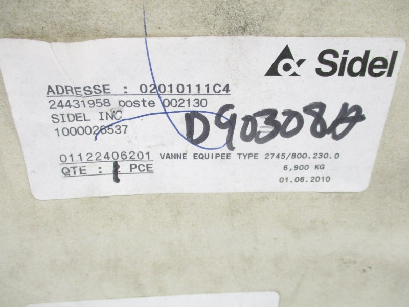 COMPATIBLE WITH SIDEL 01122406201 NSMP