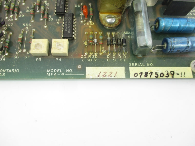 MILLTRONICS MFA4 UNMP