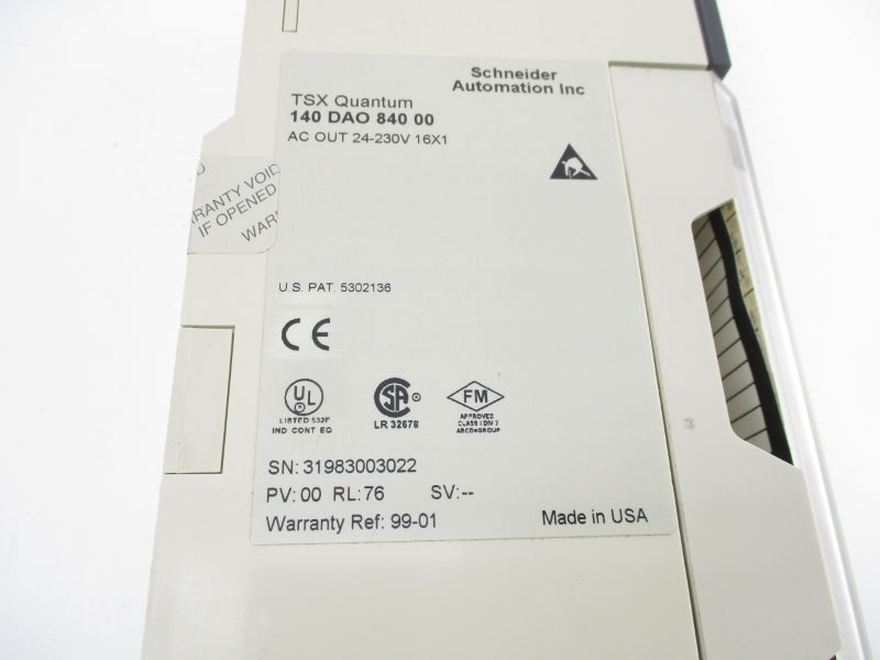 SCHNEIDER AUTOMATION 140DAO84000 24-230VAC NSNP