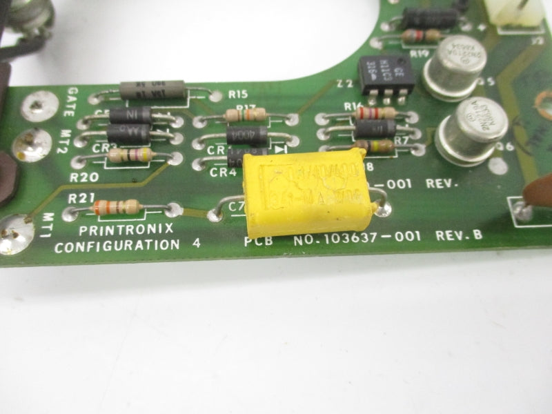 PRINTRONIX 103637-001 REV. B UNMP