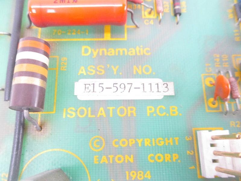 DYNAMATIC E15-597-1113 UNMP