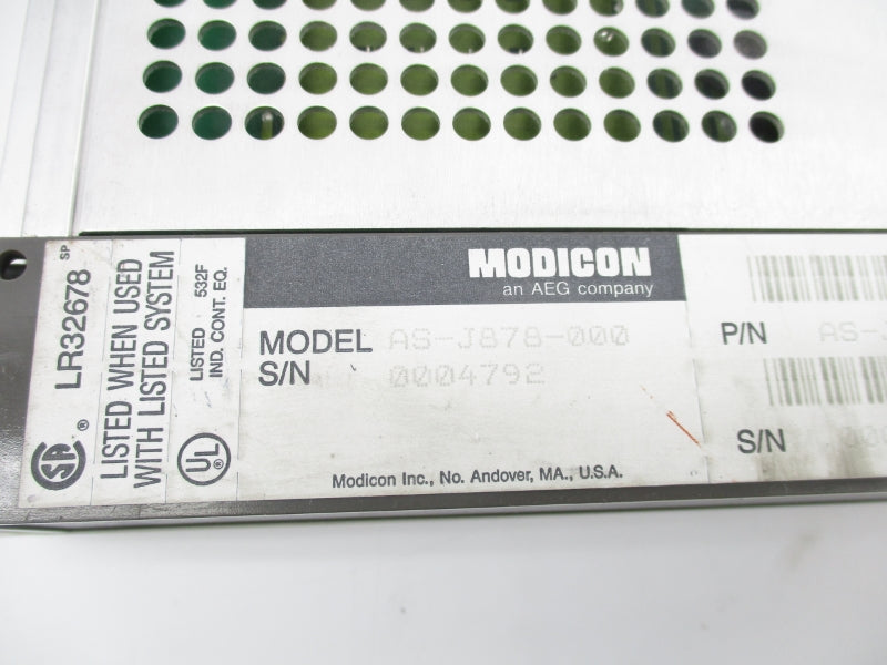 MODICON AS-J878-000 NSNP