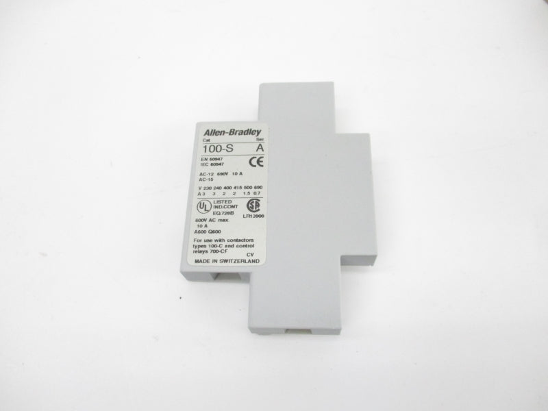 ALLEN BRADLEY 100-SB20 SER. A 690V 10A (BR/WH) NSMP