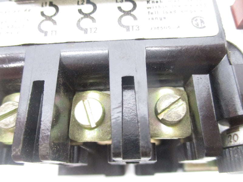 TELEMECANIQUE RA1-DB1825 600VAC 25A UNMP