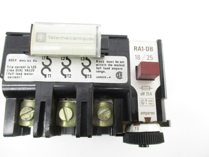 TELEMECANIQUE RA1-DB1825 600VAC 25A UNMP