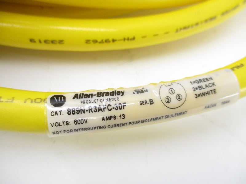 ALLEN BRADLEY 889N-R3AFC-30F SER. B 600V 13A NSNP